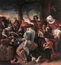 STEEN Jan A Merry Party A4 Photo Print