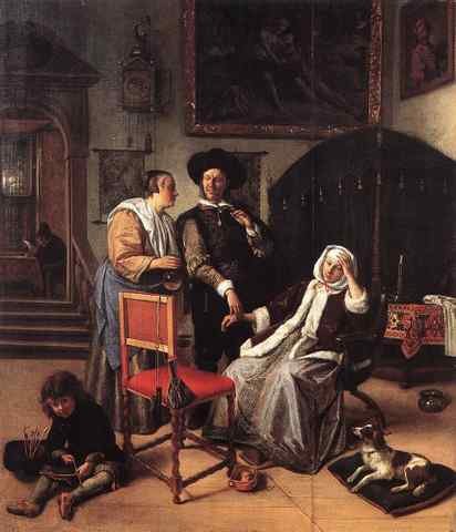 STEEN Jan Doctors Visit A4 Photo Print