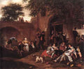STEEN Jan Leaving The Tavern A4 Photo Print