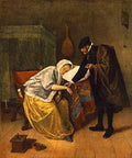 STEEN Jan The Doctor And His Patient A4 Photo Print