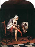 STEEN Jan The Morning Toilet 1665 A4 Photo Print