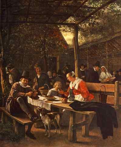 STEEN Jan The Picnic A4 Photo Print