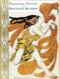 STOB1033, Leon Bakst, Balle Advert A4 Photo Print