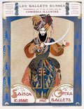 STOB1034, Leon Bakst, Balle Advert A4 Photo Print