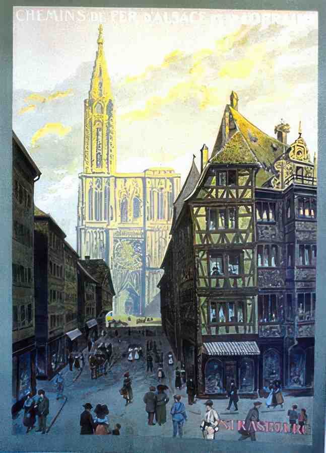 STRAS Vintage Advert A4 Photo Print
