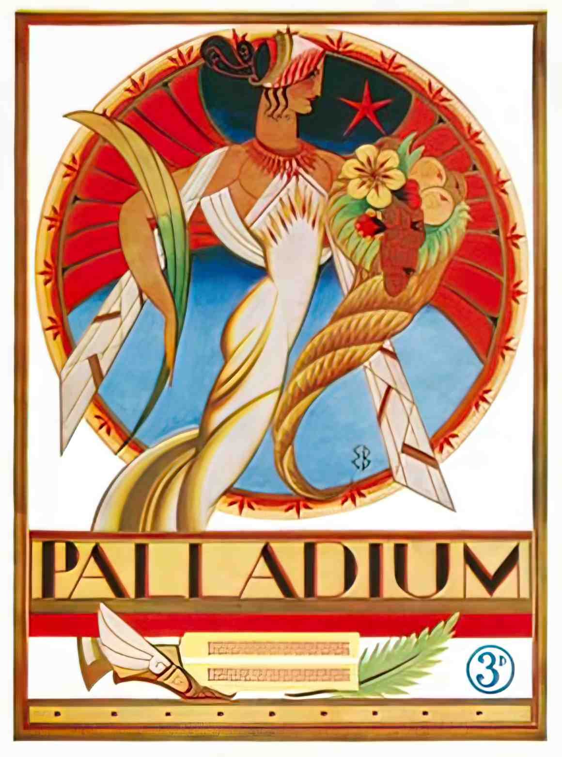 STTH1043, Palladium Program Advert A4 Photo Print