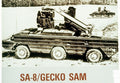 Sa8 Gecko 2 A4 Photo Print