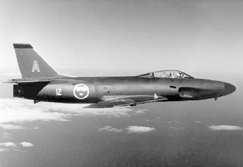 Saab 32 Lansen A4 Photo Print