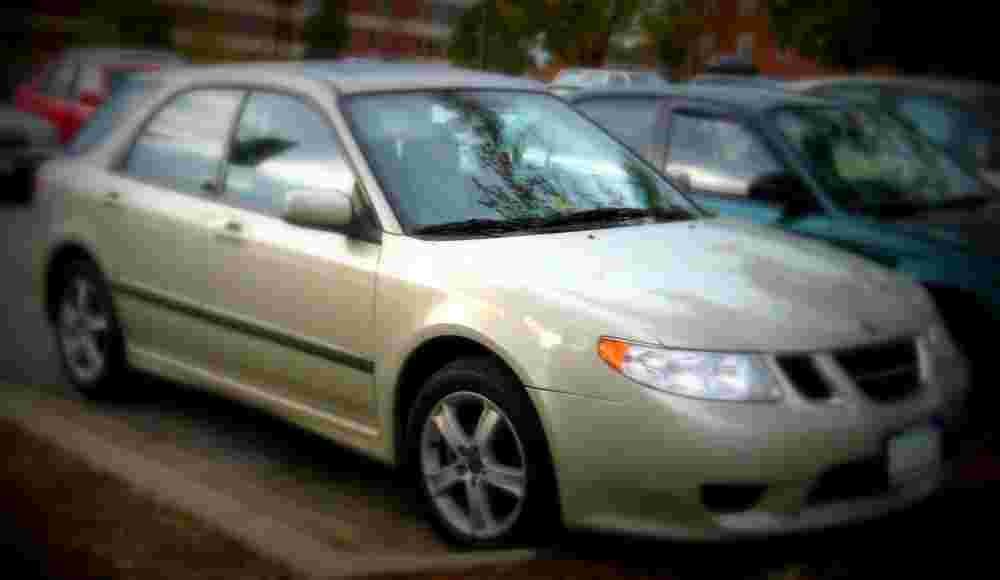Saab 9 2X A4 Photo Print