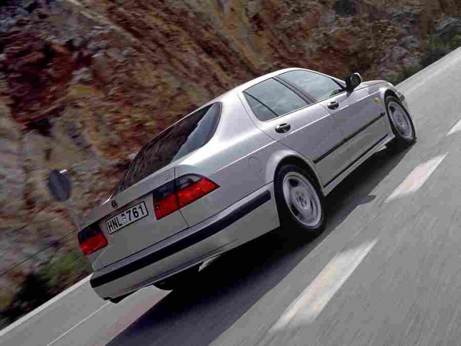 Saab 9 5 5577 3 Car A4 Photo Print