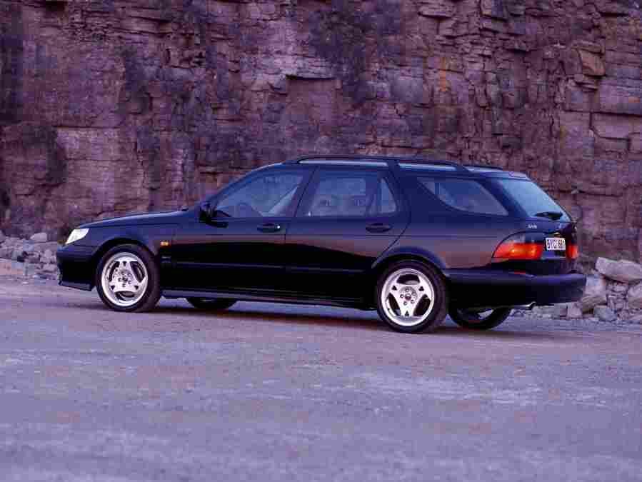 Saab 9 5 Sportcombi 5578 10 Car A4 Photo Print
