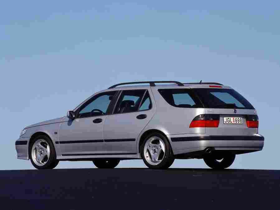 Saab 9 5 Sportcombi 5578 17 Car A4 Photo Print