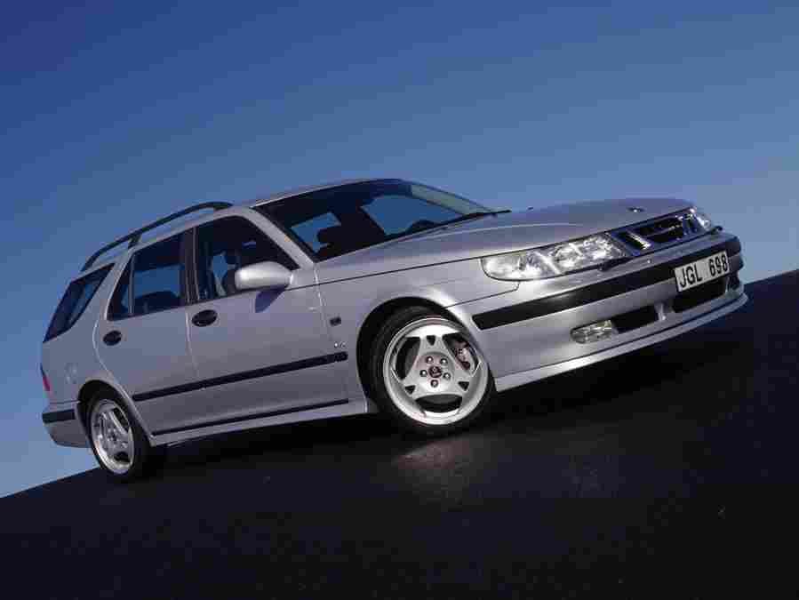 Saab 9 5 Sportcombi 5578 20 Car A4 Photo Print