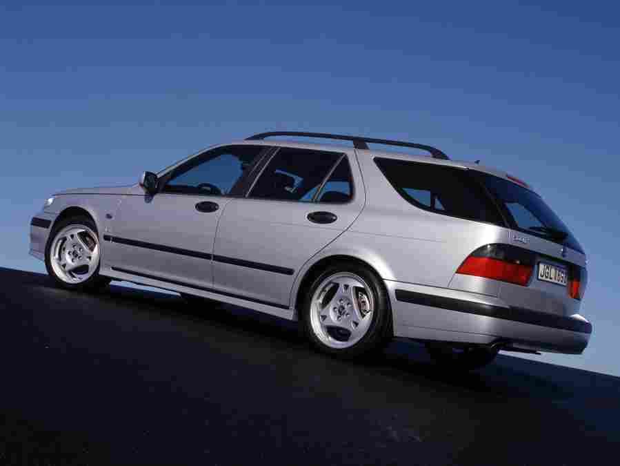 Saab 9 5 Sportcombi 5578 21 Car A4 Photo Print