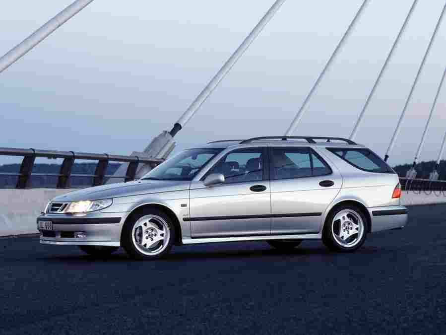 Saab 9 5 Sportcombi 5578 22 Car A4 Photo Print
