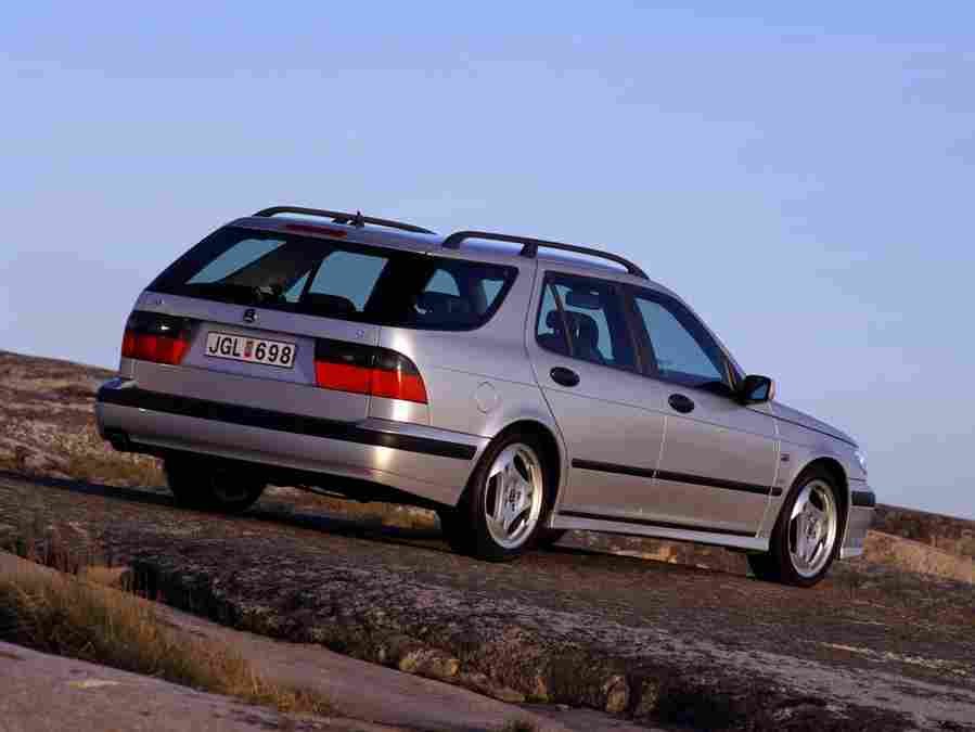 Saab 9 5 Sportcombi 5578 25 Car A4 Photo Print