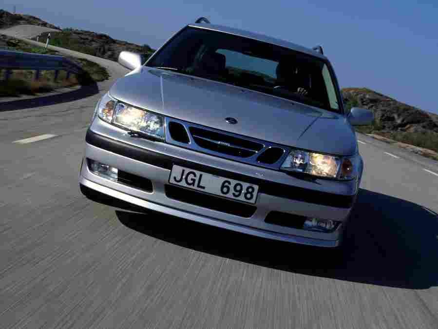 Saab 9 5 Sportcombi 5578 28 Car A4 Photo Print