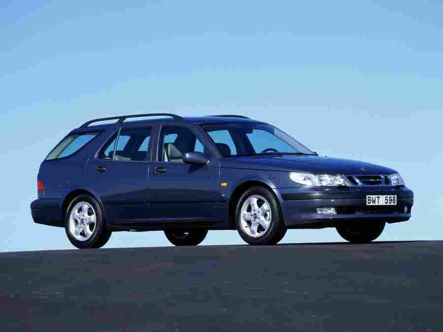 Saab 9 5 Sportcombi 5578 37 Car A4 Photo Print