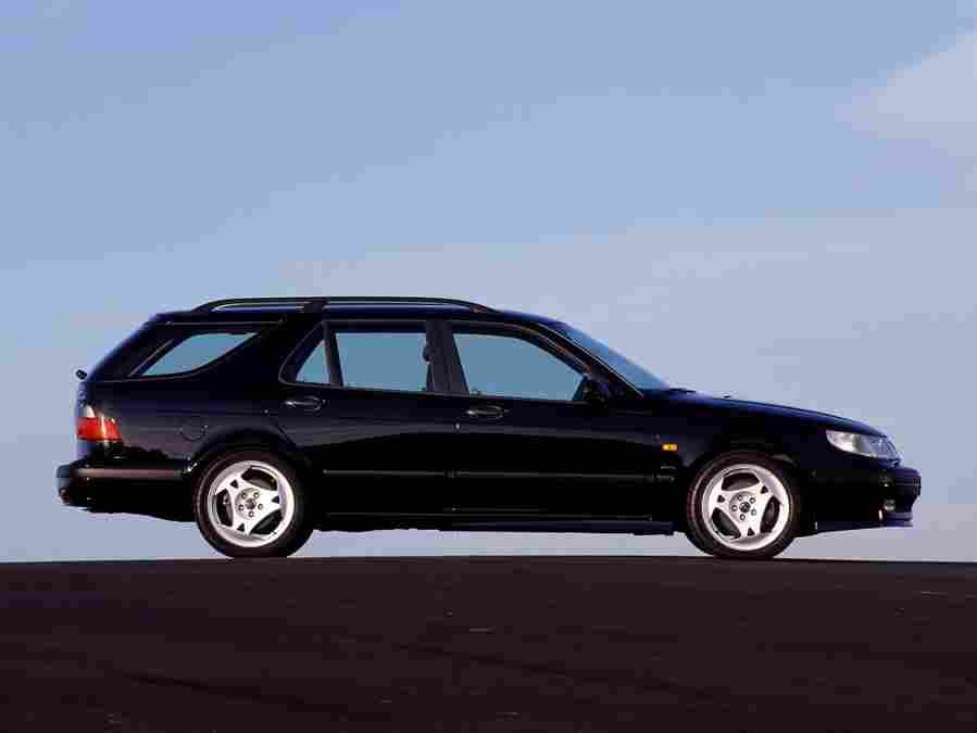 Saab 9 5 Sportcombi 5578 4 Car A4 Photo Print