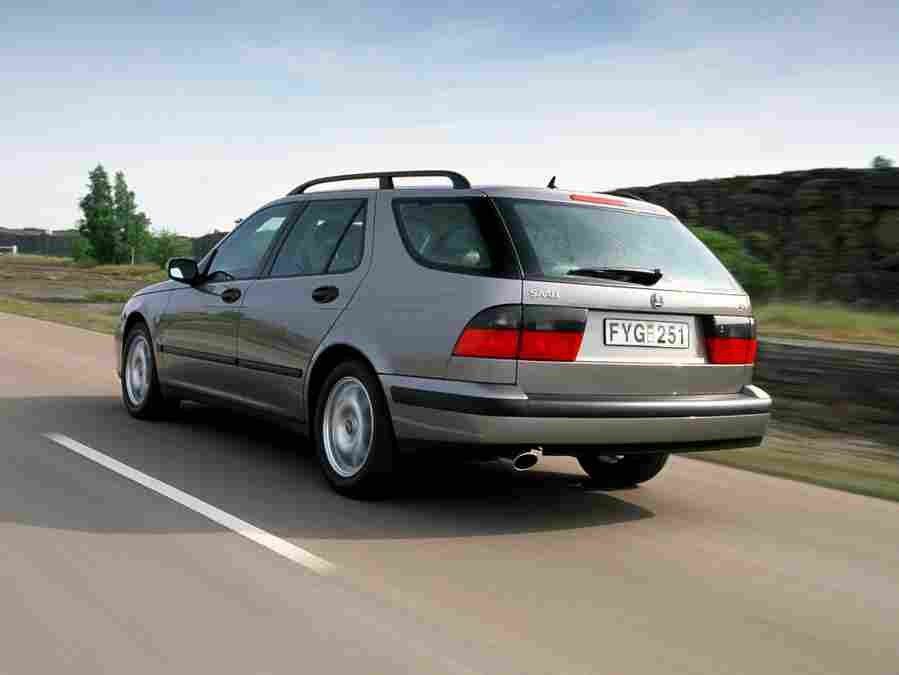 Saab 9 5 Sportcombi 5578 40 Car A4 Photo Print