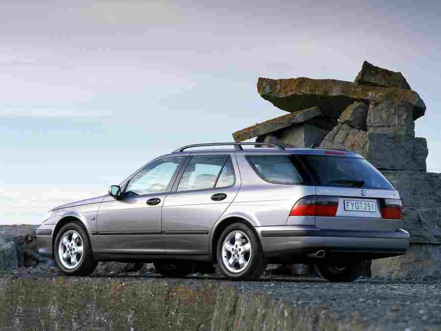 Saab 9 5 Sportcombi 5578 41 Car A4 Photo Print