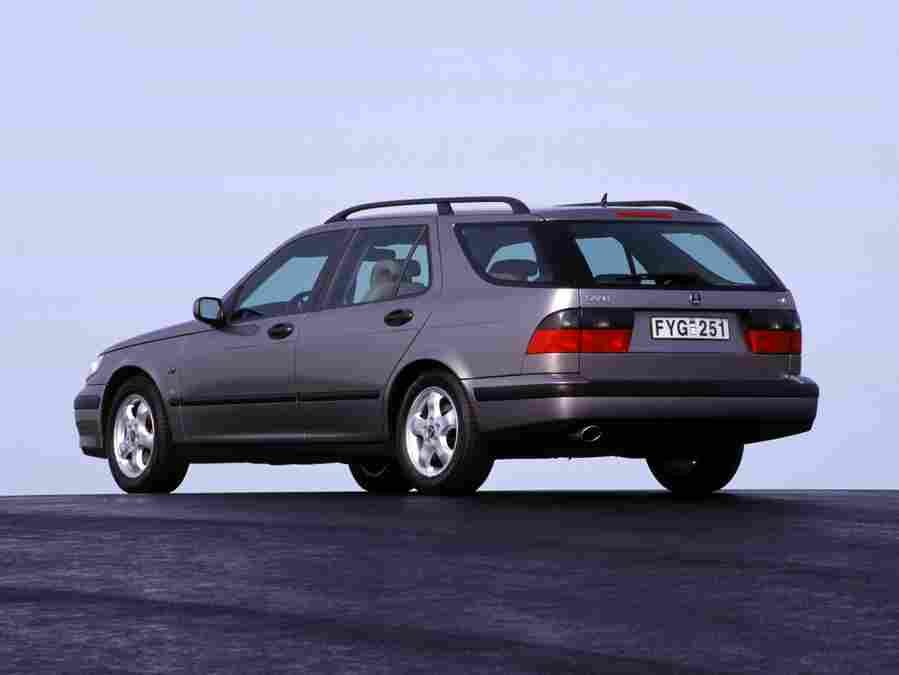 Saab 9 5 Sportcombi 5578 44 Car A4 Photo Print