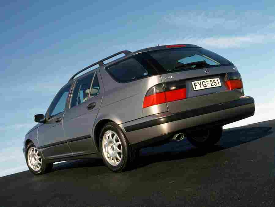 Saab 9 5 Sportcombi 5578 45 Car A4 Photo Print