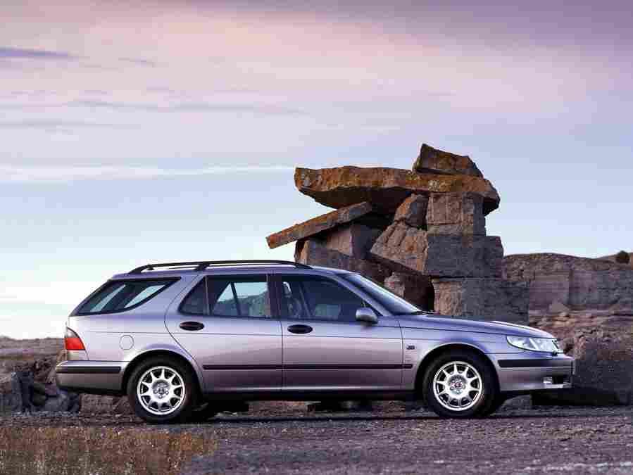 Saab 9 5 Sportcombi 5578 46 Car A4 Photo Print