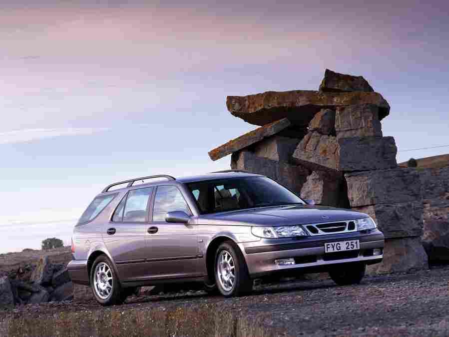 Saab 9 5 Sportcombi 5578 47 Car A4 Photo Print