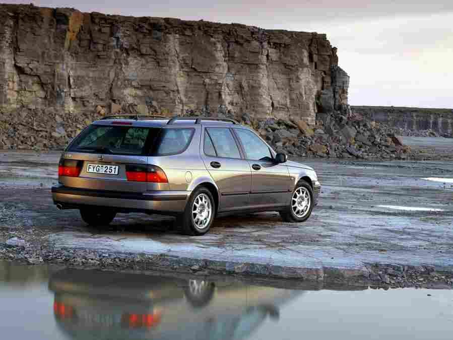 Saab 9 5 Sportcombi 5578 48 Car A4 Photo Print