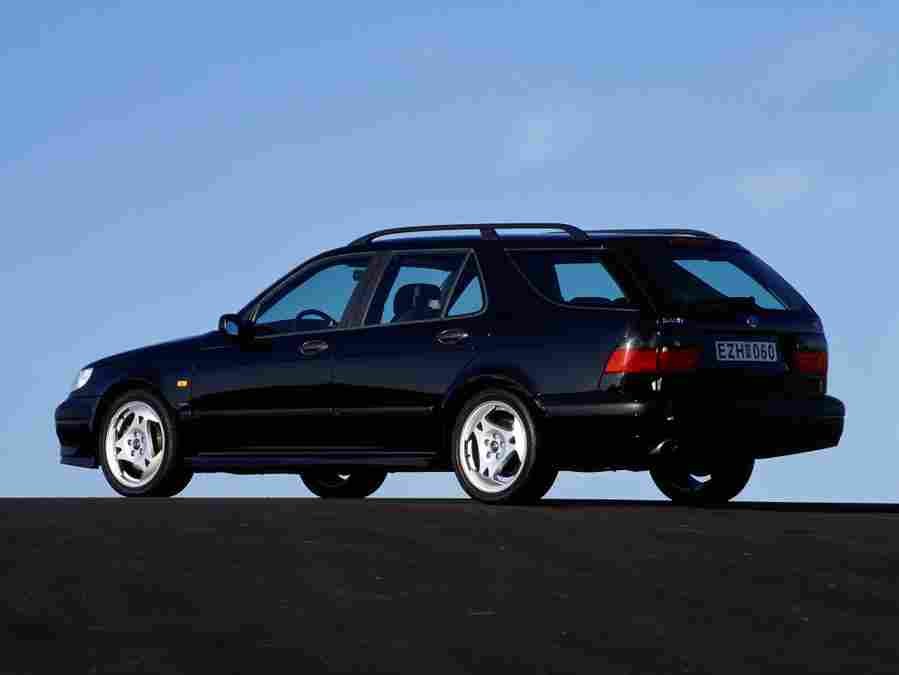 Saab 9 5 Sportcombi 5578 5 Car A4 Photo Print