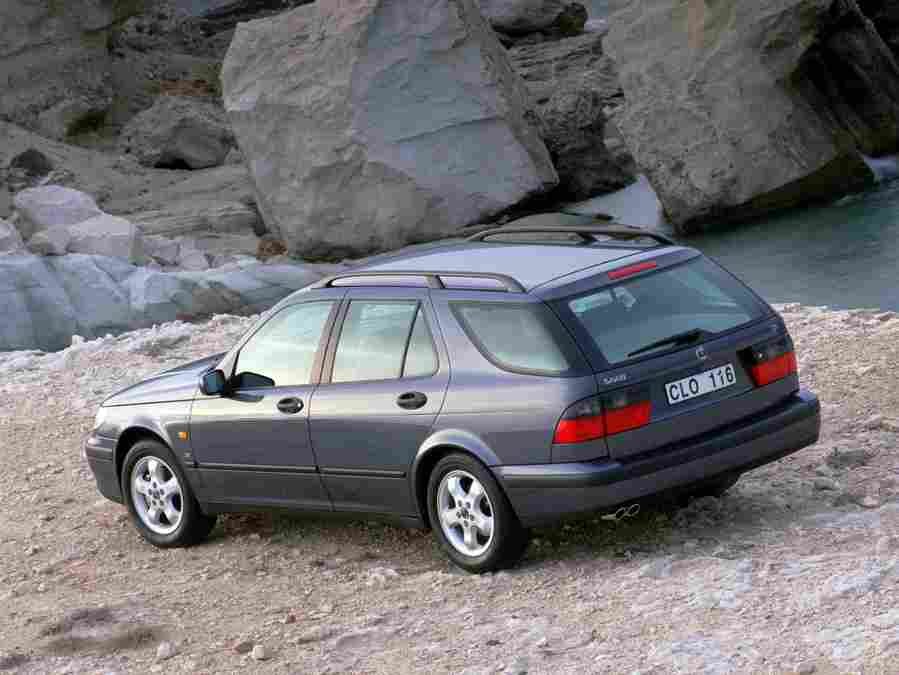Saab 9 5 Sportcombi 5578 51 Car A4 Photo Print