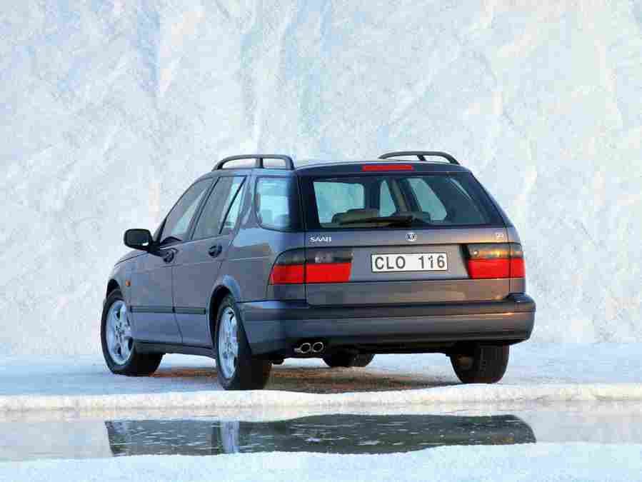 Saab 9 5 Sportcombi 5578 54 Car A4 Photo Print