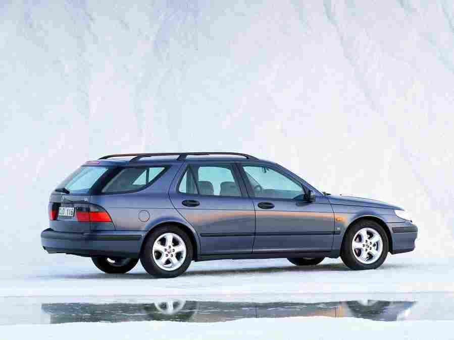 Saab 9 5 Sportcombi 5578 55 Car A4 Photo Print
