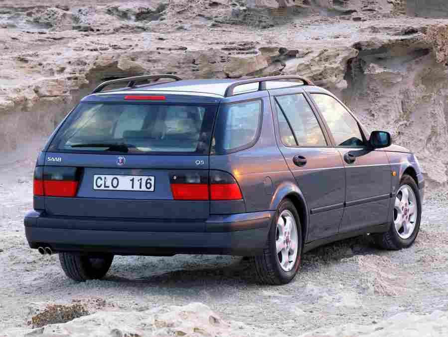 Saab 9 5 Sportcombi 5578 57 Car A4 Photo Print