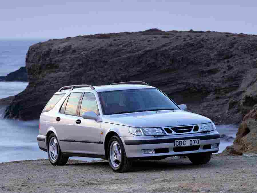 Saab 9 5 Sportcombi 5578 58 Car A4 Photo Print