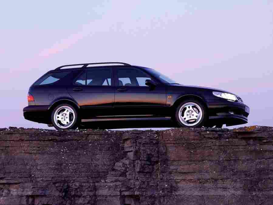 Saab 9 5 Sportcombi 5578 8 Car A4 Photo Print