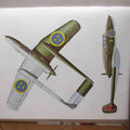 Saab J 21A 1 Sweden 1945 A4 Photo Print