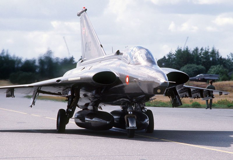 Saab J35 Draken A4 Photo Print