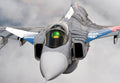 Saab Jas39 Gripen Lightweight Multirole Fighter Sweden 14 A4 Photo Print
