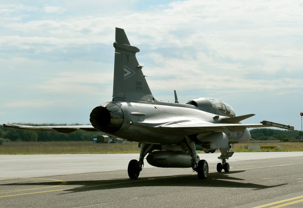 Saab Jas39 Gripen Lightweight Multirole Fighter Sweden 16 A4 Photo Print