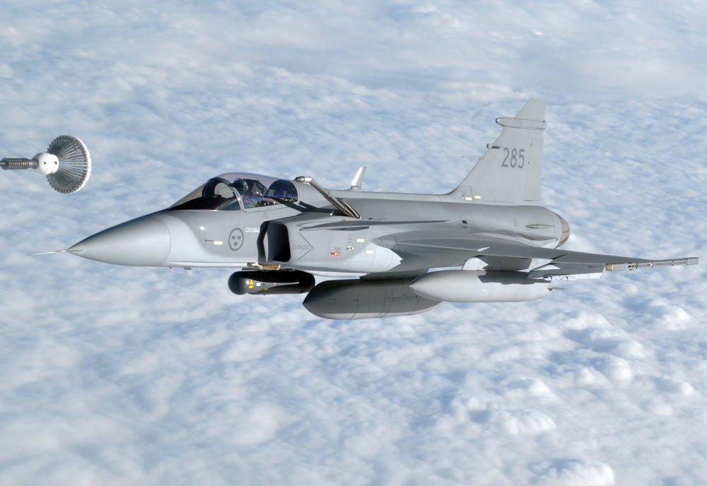Saab Jas39 Gripen Lightweight Multirole Fighter Sweden 3 A4 Photo Print