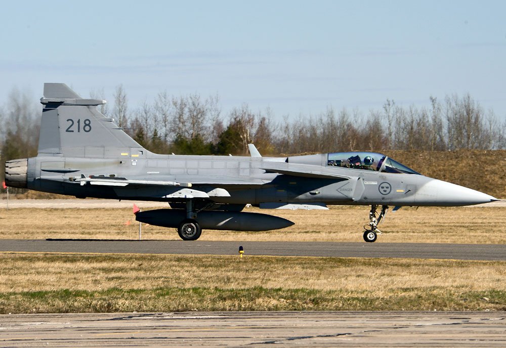 Saab Jas39 Gripen Lightweight Multirole Fighter Sweden 4 A4 Photo Print