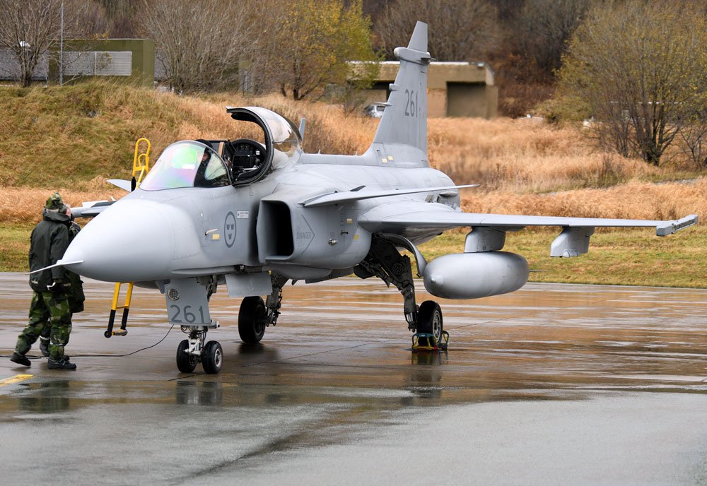 Saab Jas39 Gripen Lightweight Multirole Fighter Sweden 7 A4 Photo Print