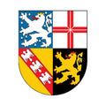 Saarland Coat Of Arms N239 A4 Photo Print