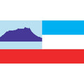 Sabah State Flag N5152 A4 Photo Print