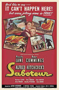 Saboteur 03  film star poster A4 Photo Print