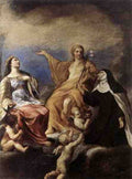 Sacchi Andrea The Three Magdalenes A4 Photo Print