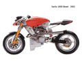 Sachs 1000Beast 2002 motorbike A4 Photo Print