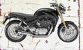 Sachs Roadster800 2001 Aged Vintage A4 Photo Print